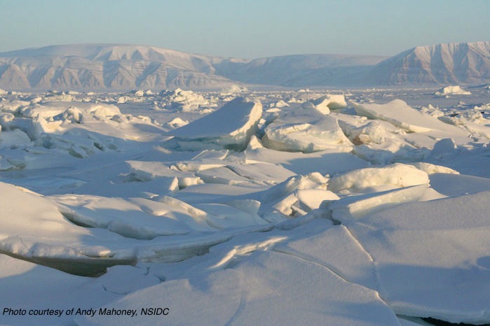 Sea ice rafting and deformation