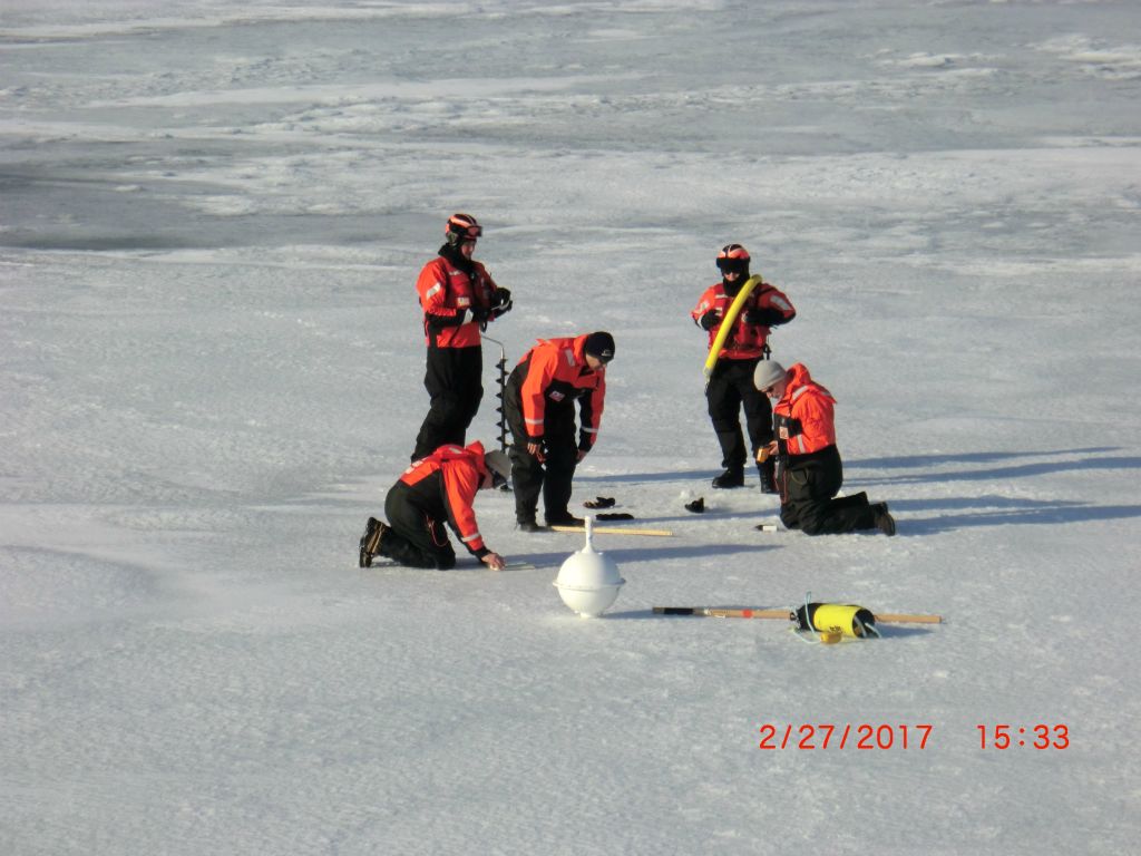 Making measurements in Green Bay
