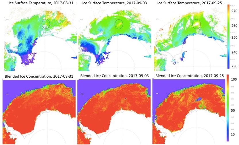 Weddell Sea Polynya Back After 40 Years